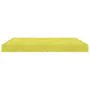 Apple green cotton floor pallet cushion 73x40x7 cm by vidaXL, Cushions for chairs and sofas - Ref: Foro24-324688, Price: 25,3...