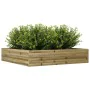 Pine wood planter box, treated, 110x110x23 cm by , Pots and planters - Ref: Foro24-847217, Price: 90,54 €, Discount: %