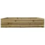 Pine wood planter box, treated, 110x110x23 cm by , Pots and planters - Ref: Foro24-847217, Price: 90,54 €, Discount: %