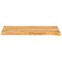 Solid mango wood natural edge table top 70x30x2.5 cm by , Table tops - Ref: Foro24-370429, Price: 29,44 €, Discount: %