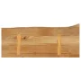 Solid mango wood natural edge table top 70x30x2.5 cm by , Table tops - Ref: Foro24-370429, Price: 29,44 €, Discount: %