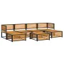 Garden sofa set with 7 pieces, solid acacia wood, and cushions. by , Garden sets - Ref: Foro24-3214927, Price: 808,80 €, Disc...