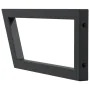 Sink shelf supports 2 units trapezoid black steel by , Supports and crossbars - Ref: Foro24-4007287, Price: 35,10 €, Discount: %