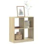 Regal aus Sonoma-Eichenfurnier, 68,5x32x75 cm. von , Bücherregale und Regale - Ref: Foro24-852809, Preis: 55,65 €, Rabatt: %