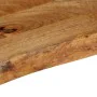 Solid mango wood natural edge table top 60x20x2.5 cm by , Table tops - Ref: Foro24-370416, Price: 18,53 €, Discount: %