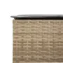 Küchenhocker mit 2 Stück beigen Kunststoff-Rattankissen von , Gartenstühle - Ref: Foro24-368320, Preis: 91,06 €, Rabatt: %