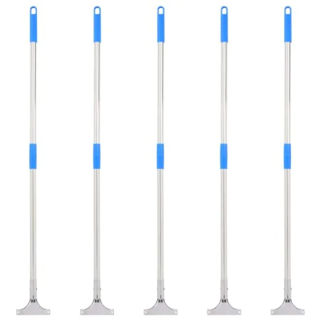 Rubber floor squeegee handles 5 units 119.5 cm by , Home cleaning products - Ref: Foro24-4008375, Price: 25,85 €, Discount: %