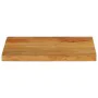 Solid mango wood natural edge table top 40x20x3.8 cm by , Table tops - Ref: Foro24-370558, Price: 16,73 €, Discount: %