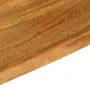 Solid mango wood natural edge table top 70x40x3.8 cm by , Table tops - Ref: Foro24-370585, Price: 42,82 €, Discount: %