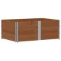 Solid pine wood planter in brown, 150x100 cm by , Pots and planters - Ref: Foro24-3295442, Price: 126,28 €, Discount: %