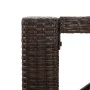 9-piece garden bar set with brown PE rattan cushions by , Garden sets - Ref: Foro24-3261512, Price: 544,37 €, Discount: %