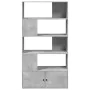 Engineered wood gray concrete shelf 100x36x189 cm by , Bookcases and shelves - Ref: Foro24-3295327, Price: 150,42 €, Discount: %