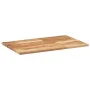 Rectangular solid acacia wood table top 80x50x2 cm by , Table tops - Ref: Foro24-4008819, Price: 59,48 €, Discount: %