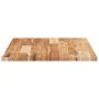 Rectangular solid acacia wood table top 80x50x2 cm by , Table tops - Ref: Foro24-4008819, Price: 59,48 €, Discount: %