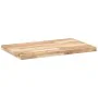 Encimera tocador baño madera acacia sin tratar 100x50x4 cm de , Tocadores de baño - Ref: Foro24-3279679, Precio: 97,77 €, Des...