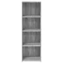 Hoher Schrank aus Sonoma-Eiche in Grau aus Ingenieurholz, 40x41x124 cm. von , Sideboards - Ref: Foro24-846388, Preis: 75,55 €...