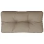 Kissen für Paletten aus grauem Taupe-Stoff 70x40x12 cm von , Kissen für Stühle und Sofas - Ref: Foro24-360587, Preis: 25,37 €...