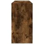 Engineered smoked oak wood sink cabinet 90x29x55 cm by , Bathroom furniture - Ref: Foro24-848126, Price: 77,95 €, Discount: %