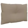 Cushions for pallets, 2 units, gray taupe fabric. by , Cushions for chairs and sofas - Ref: Foro24-360842, Price: 38,93 €, Di...