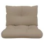 Cushions for pallets, 2 units, gray taupe fabric. by , Cushions for chairs and sofas - Ref: Foro24-360842, Price: 38,93 €, Di...