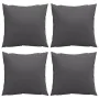 Sofa cushions 4 units in anthracite gray fabric 40x40 cm by , Cushions for chairs and sofas - Ref: Foro24-360359, Price: 33,5...