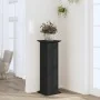 Plant stands made of black engineered wood 33x33x100 cm by , Pot stands - Ref: Foro24-852979, Price: 82,49 €, Discount: %