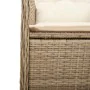 Gartentisch- und Stuhlset, 7-teilig, mit PE-Rattan-Beige-Kissen. von , Gartensets - Ref: Foro24-3277104, Preis: 965,28 €, Rab...