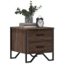 Bedside tables 2 units engineered wood brown oak 40x41x40 cm by , Nightstands - Ref: Foro24-848513, Price: 95,81 €, Discount: %