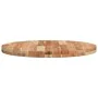 Solid acacia wood round table top Ø70x4 cm by , Table tops - Ref: Foro24-4008703, Price: 91,92 €, Discount: %