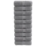 Guest towels 10 units 100% cotton gray 30x50 cm 600 gsm by , Towels - Ref: Foro24-137304, Price: 25,56 €, Discount: %