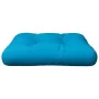 Cushion for pallet sofa in blue fabric 50x50x12 cm by , Cushions for chairs and sofas - Ref: Foro24-360429, Price: 24,04 €, D...