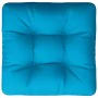 Cushion for pallet sofa in blue fabric 50x50x12 cm by , Cushions for chairs and sofas - Ref: Foro24-360429, Price: 24,04 €, D...