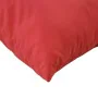 Sofa cushions 4 units red fabric 50x50 cm by , Cushions for chairs and sofas - Ref: Foro24-360387, Price: 37,64 €, Discount: %