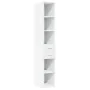 Schmaler Schrank aus weißem Ingenieurholz 30x42,5x225 cm. von , Sideboards - Ref: Foro24-3281266, Preis: 139,67 €, Rabatt: %