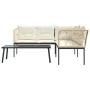 Garden sofa with black steel frame and textilene cushions by , Garden sets - Ref: Foro24-3283748, Price: 415,66 €, Discount: %