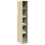 Engineered wood wardrobe in Sonoma oak, 30x50x200 cm. by , Wardrobes - Ref: Foro24-3307704, Price: 127,17 €, Discount: %