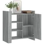 Engineered wood sideboard in Sonoma grey 73.5x35x75 cm by , Sideboards - Ref: Foro24-848407, Price: 87,81 €, Discount: %