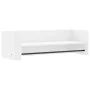 Engineered wood white wall shelf 100x35x30.5 cm by , Shelves and shelves - Ref: Foro24-848458, Price: 43,81 €, Discount: %