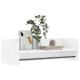 Engineered wood white wall shelf 100x35x30.5 cm by , Shelves and shelves - Ref: Foro24-848458, Price: 43,81 €, Discount: %