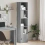 Ingenieurholzregal in Sonoma-Grau 40x36x189 cm von , Bücherregale und Regale - Ref: Foro24-848246, Preis: 88,84 €, Rabatt: %