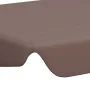 Spare canopy for garden swing brown 188/168x145/110 cm by vidaXL, Covers for tents and gazebos - Ref: Foro24-312095, Price: 3...