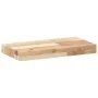 Floating shelves 3 units untreated acacia wood 40x20x4 cm by , Shelves and shelves - Ref: Foro24-3279417, Price: 57,35 €, Dis...