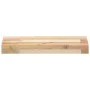 Floating shelves 3 units untreated acacia wood 40x20x4 cm by , Shelves and shelves - Ref: Foro24-3279417, Price: 57,35 €, Dis...