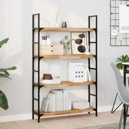 Floating shelves 4 units acacia wood oil finish 80x20x4cm by , Shelves and shelves - Ref: Foro24-3279586, Price: 129,49 €, Di...