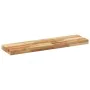 Floating shelves 4 units acacia wood oil finish 80x20x4cm by , Shelves and shelves - Ref: Foro24-3279586, Price: 129,49 €, Di...