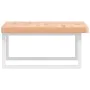 Wall-mounted sink shelf made of steel and solid beech wood by , bathroom vanities - Ref: Foro24-3302504, Price: 98,75 €, Disc...