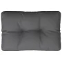 Cushion for anthracite fabric pallet sofa 50x40x12 cm by , Cushions for chairs and sofas - Ref: Foro24-360535, Price: 22,08 €...