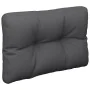 Cushion for anthracite fabric pallet sofa 50x40x12 cm by , Cushions for chairs and sofas - Ref: Foro24-360535, Price: 22,08 €...