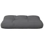 Cushion for anthracite fabric pallet sofa 50x40x12 cm by , Cushions for chairs and sofas - Ref: Foro24-360535, Price: 22,08 €...