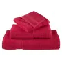 Shower towels 10 pcs 100% cotton red 70x140 cm 600 gsm by , Towels - Ref: Foro24-137406, Price: 108,39 €, Discount: %